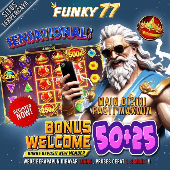 FUNKY77: Agen Judi Slot Gacor Online Viral Mudah Menang